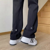Men Jeans Autumn Jeans Slim-Fit Pants Straight-Leg Trousers